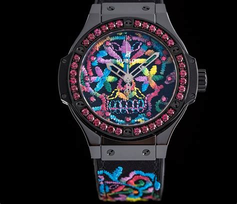 hublot sugar skull price|Hublot Big Bang Broderie Sugar Skull Fluo Malachik Green.